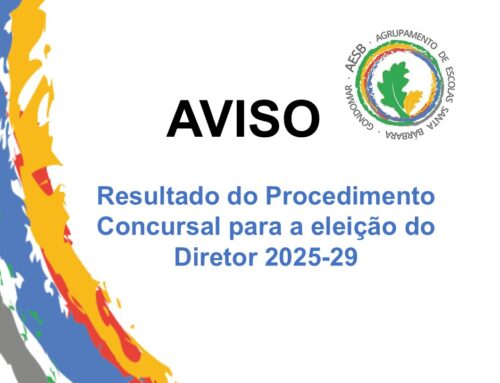 Aviso – Resultado do Procedimento Concursal para a eleição do Diretor 2025-29