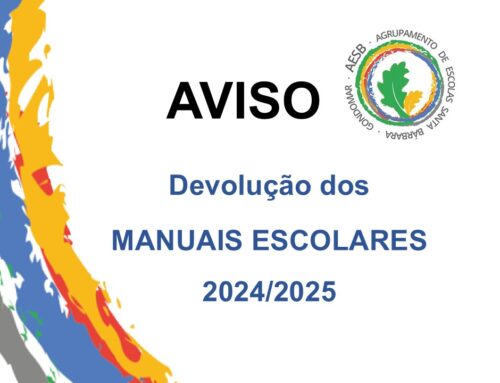 Devolução dos Manuais escolares 2024/2025