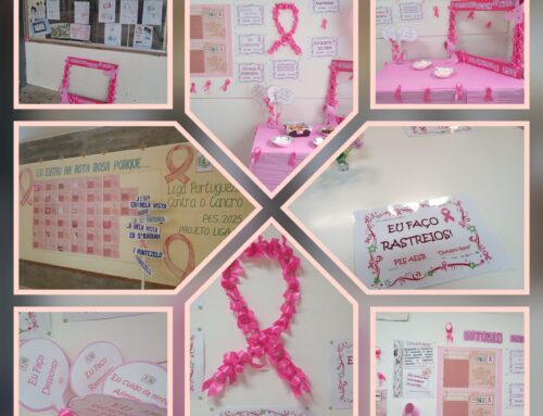 Outubro Rosa no Agrupamento de Escolas de Santa Bárbara