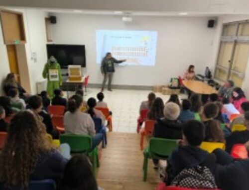 O Apicultor cai à escola