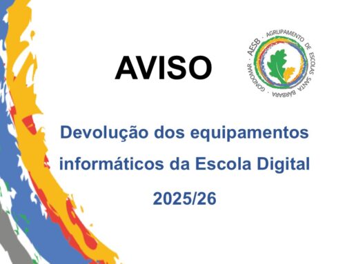 Devolução dos equipamentos da escola Digital